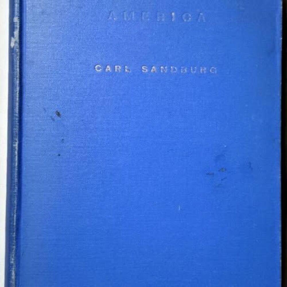 1928 Good Morning America Carl Sandburg Harcourt Brace Poetry First Edition